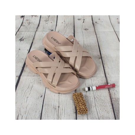 SANDALIA DAMA 22/25 PAQ 6 AMARILLO VIVIEN