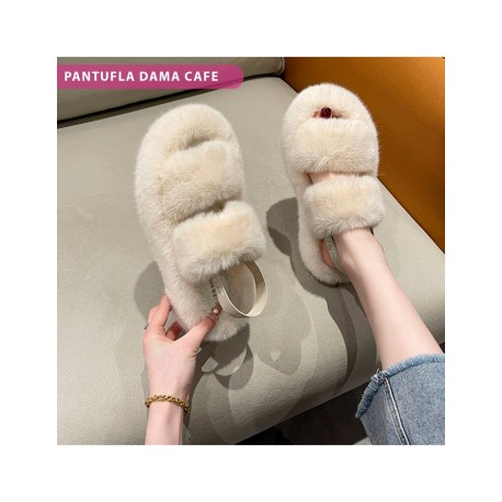 SANDALIA TIPO PANTUFLA DAMA BEIGE 23/26 PAQ 6 PARES SHIRLEY