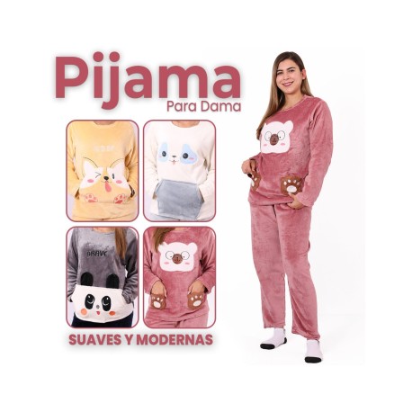 SUV6 PIJAMA DMA UNITALLA PAQ 10 PIEZAS MODA LIDER