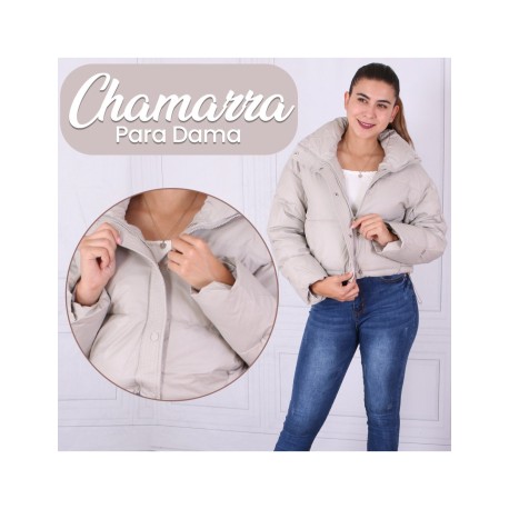 CHAMARRA DAMA GRIS CLARO OV035 XS/S/M/L DARONG