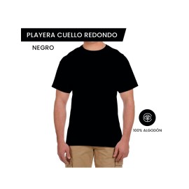 PLAYERA INFANTIL NEGRA 8-9 AÑOS SHIRLEY