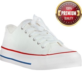 TENIS NJH130102 BLANCO CALIDAD PREMIUM 23/26 PAQ 12 PARES