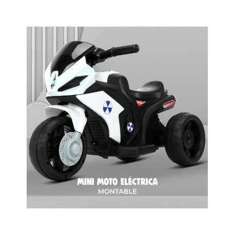 MOTO DE JUGUETE PARA NIÑO BLANCA SHIRLEY