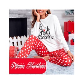 PIJAMA NAVIDEÑA PAQ 3 PIEZAS SHIRLEY