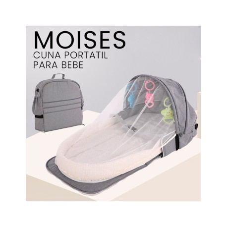 MOISES PARA BEBE GRIS SHIRLEY