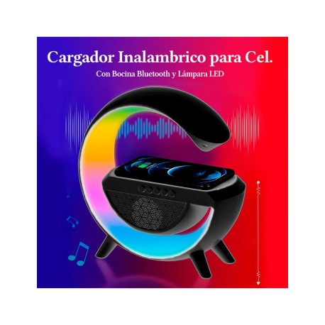 BOCINA Y CARGADOR NEGRO HUA TANG