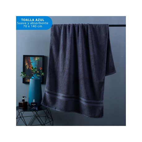 TOALLA DE BAÑO AZUL SHIRLEY