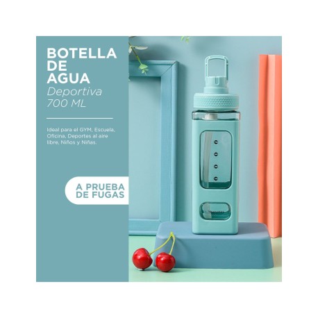 BOTELLA COLORES VERDE 700ML SHIRLEY
