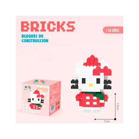 JUGUETE ARMABLE HELLO KITTY NAVIDEÑO HUA TANG