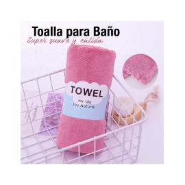 TOALLA PARA BAÑO 35X75 CEREZO ROSADO SHIRLEY