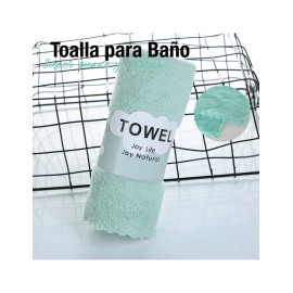 TOALLA PARA BAÑO 35X75 VERDE SHIRLEY