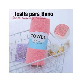 TOALLA PARA BAÑO 35X75 CORAL SHIRLEY