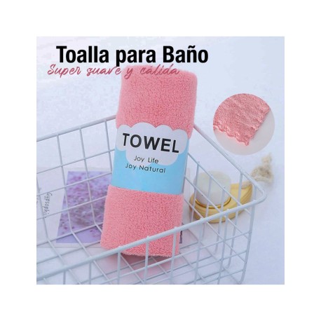 TOALLA PARA BAÑO 35X75 CORAL SHIRLEY