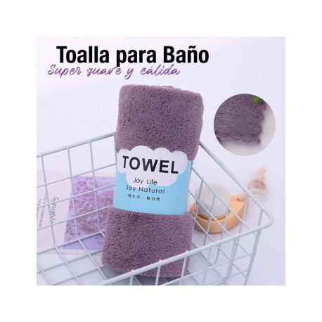 TOALLA PARA BAÑO 35X75 LAVANDA SHIRLEY
