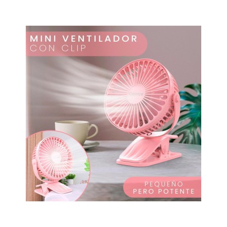 VENTILADOR DE PEDESTAL ROSA SHIRLEY