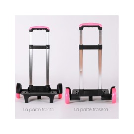 CARRITO MULTIUSOS NEGRO/ROSA SHIRLEY